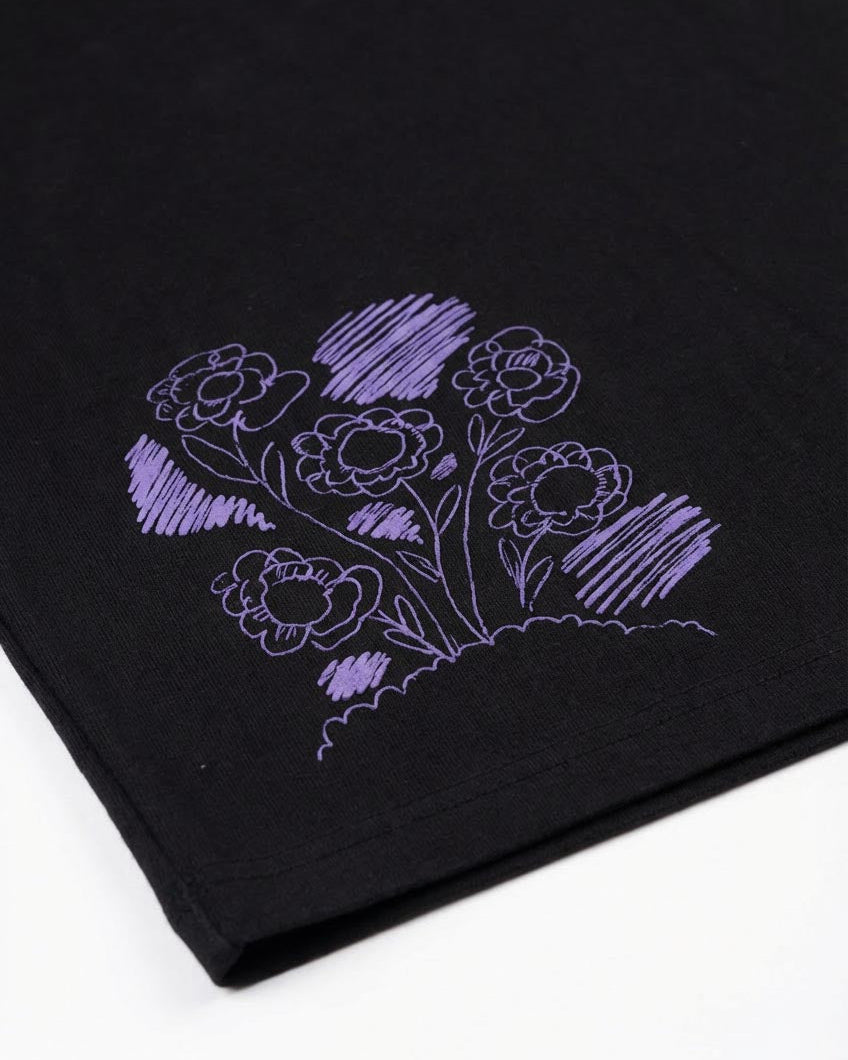 Floral Art Tee