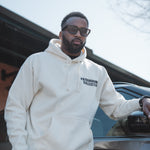 Initial Hoodie - Bone