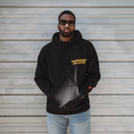Initial Hoodie - Multi-Black