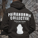Initial Hoodie - Black/White