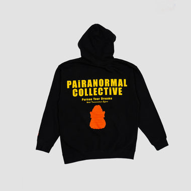 Initial Hoodie - Multi-Black