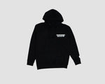 Initial Hoodie - Black/White